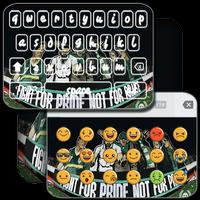 PSS Sleman Brigata Curva Sud Keyboard Theme ポスター