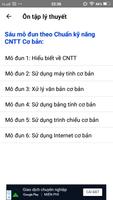 Chứng chỉ Ứng dụng CNTT Cơ bản screenshot 1