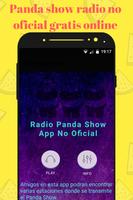 PANDA SHOW RADIO NO OFICIAL ON LINE GRATIS MEXICO الملصق
