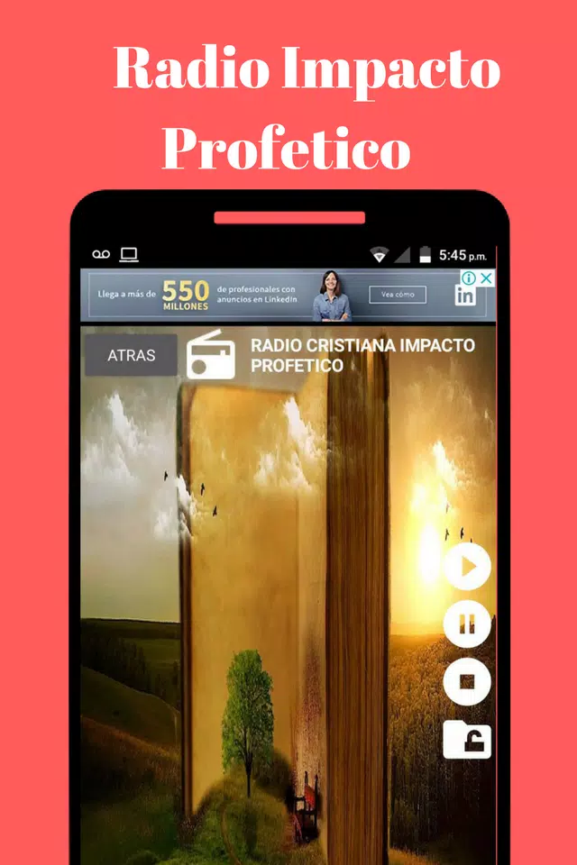 Descarga de APK de RADIO IMPACTO PROFETICO NOTICIAS CRISTIANAS ISRAEL para  Android