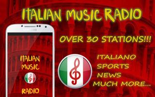 Italian Music Radio Affiche