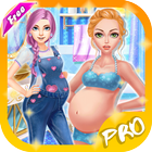 Pregnant Mommy Salon Games:Dress up Spa Girl Games icon