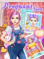 Pregnant Mommy Salon Games:Dress up Spa Girl Games poster
