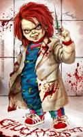 Chucky Wallpaper Affiche