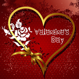 Tin nhắn yêu thương Valentine أيقونة