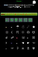 برنامه‌نما Unicode Icons  Special Symbols عکس از صفحه