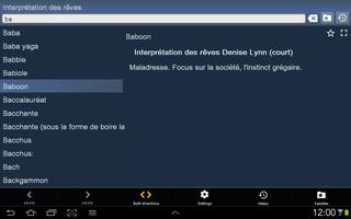 Interprétation des rêves screenshot 3