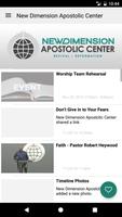 New Dimension Apostolic Center ảnh chụp màn hình 1