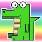 Crocodile Roulette - Cocotudo Crushes Teeth Biting آئیکن
