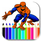 spiderman for coloring icône