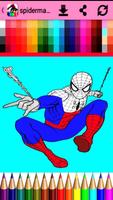 spiderman for coloring capture d'écran 3