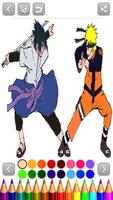Naruto and Boruto coloring capture d'écran 3