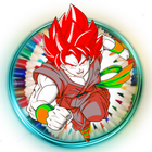 Goku super saiyan coloring ไอคอน