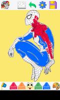 spider coloring man capture d'écran 1