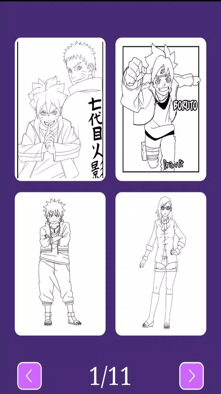 desenhos para colorir hokage  Manga coloring book, Anime lineart, Naruto  drawings easy