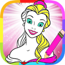 princess coloring aplikacja