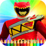 power rangers coloring book