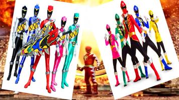 coloring book for power rangers تصوير الشاشة 2