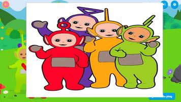 teletubbies for coloring capture d'écran 1