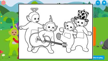 teletubbies for coloring capture d'écran 2