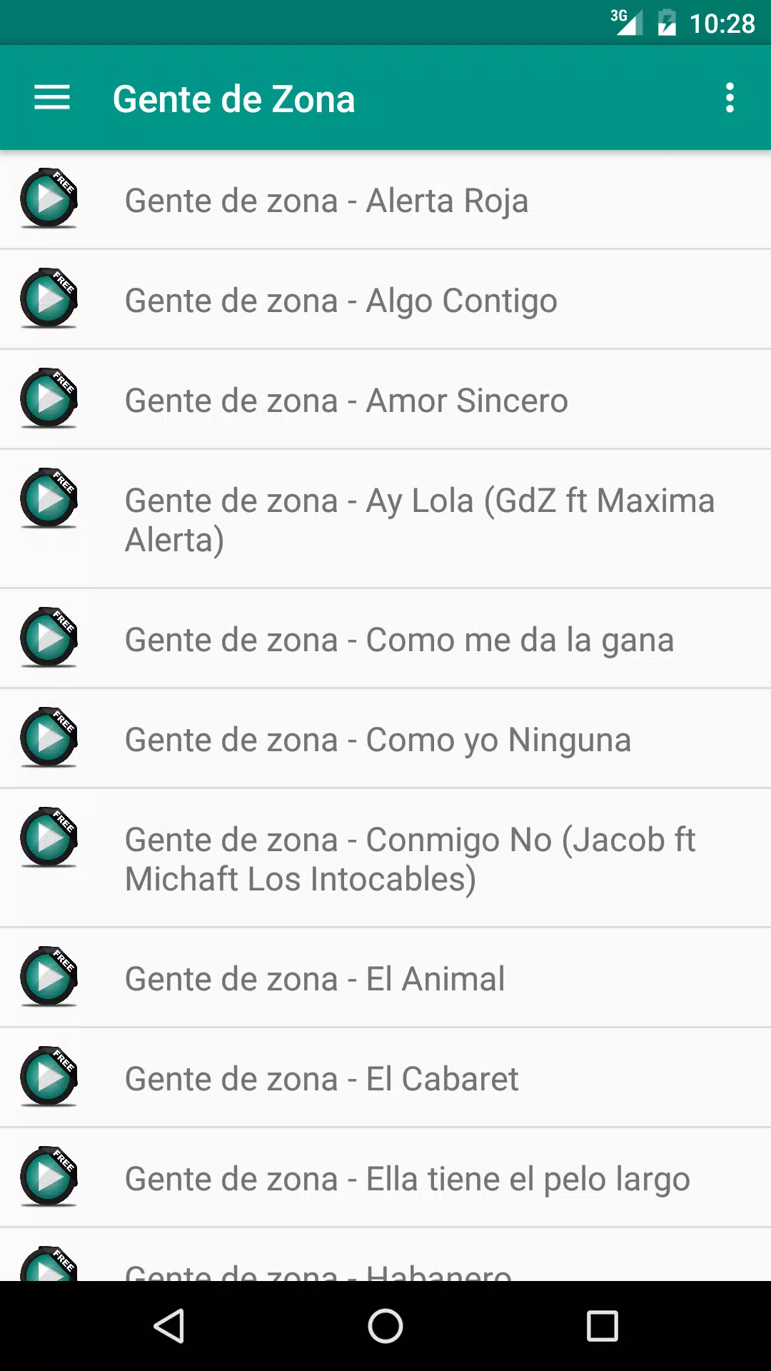 Gente de zona Letras Música APK for Android Download