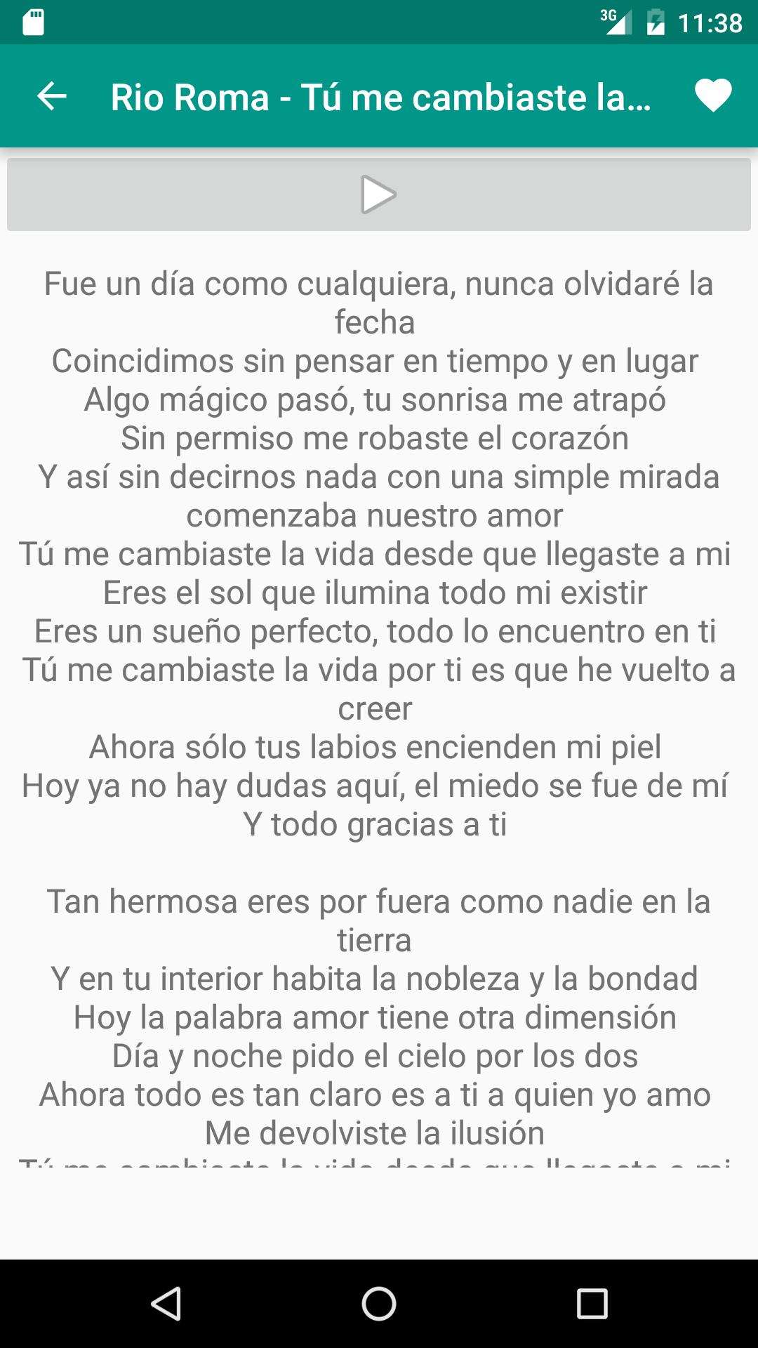 Rio Roma Letras Música For Android Apk Download
