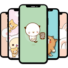 Kawaii Cute Pinky Wallpapers HD icône