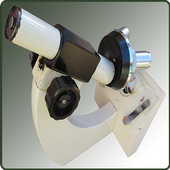Microscope Realistic icon Microscope Realistic icon