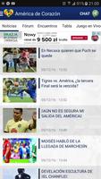 América de Corazón الملصق