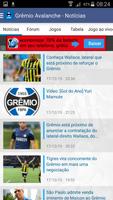 پوستر Grêmio Avalanche - Notícias