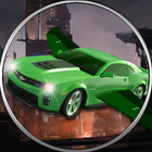Flying Car Driver : Shooting game biểu tượng