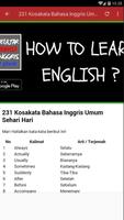 Belajar Bahasa Inggris Sehari captura de pantalla 2