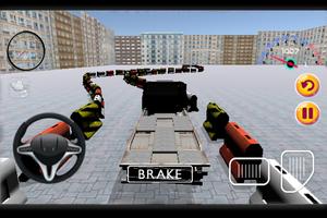 Truck jeu Parking 3D Affiche