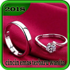 cincin emas terbaru wanita आइकन