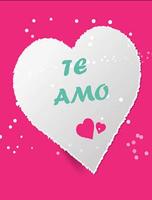 Imágenes de Te Amo الملصق