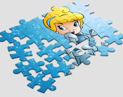 Cinderella Puzzle Kids imagem de tela 1