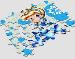 Cinderella Puzzle Kids скриншот 2