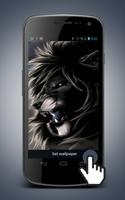 Black Lion Live Wallpaper 포스터