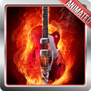 APK Fiery Guitar Live Wallpaper