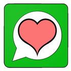 Romantique WhatsApp Status +5k-icoon