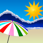 Summer Beach Live Wallpaper أيقونة