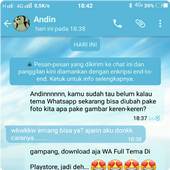 ikon WA Full Tema