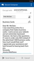 Business Class Email (BCE) screenshot 2