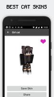HD Cat Skins for Minecraft PE Affiche