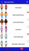 Mermaid Skin for Minecraft Affiche