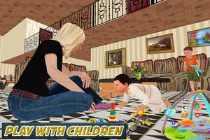Virtual Babysitter Duty Family Simulator capture d'écran 2