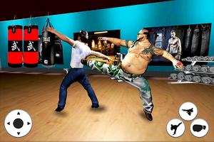 Virtual BodyBuilder GYM Fighting 3D-poster