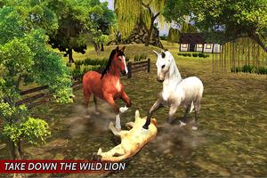 Simulador virtual da selva da família do cavalo imagem de tela 1