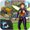 ”Ant Hero Micro Wasp City Transform Battle