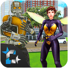 Ant Hero Micro Wasp City Transform Battle icono